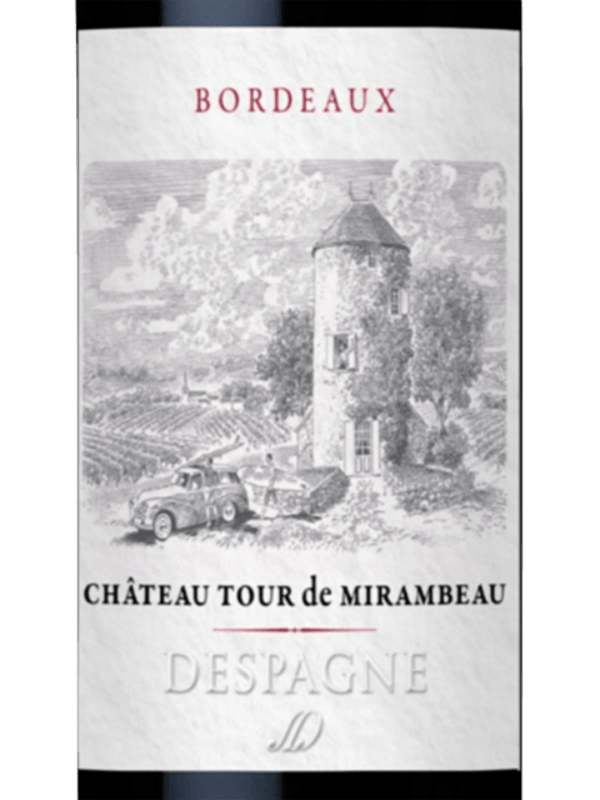 DEMIE 1/2 Château Tour de Mirambeau "Cuvée Réserve" 2020 Bordeaux rouge 0,375L
