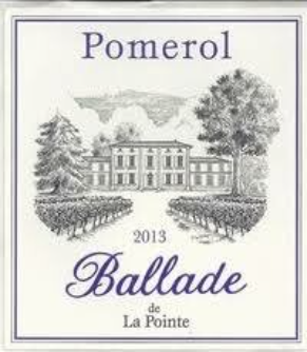 Château La Pointe "La Balade" 2016 Pomerol 0,75L