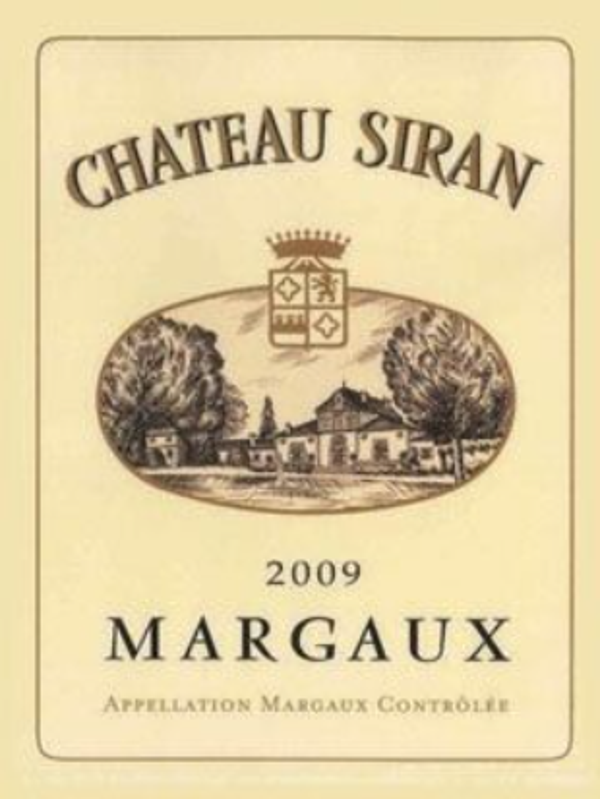 Château Siran 2019 Margaux 0,75L