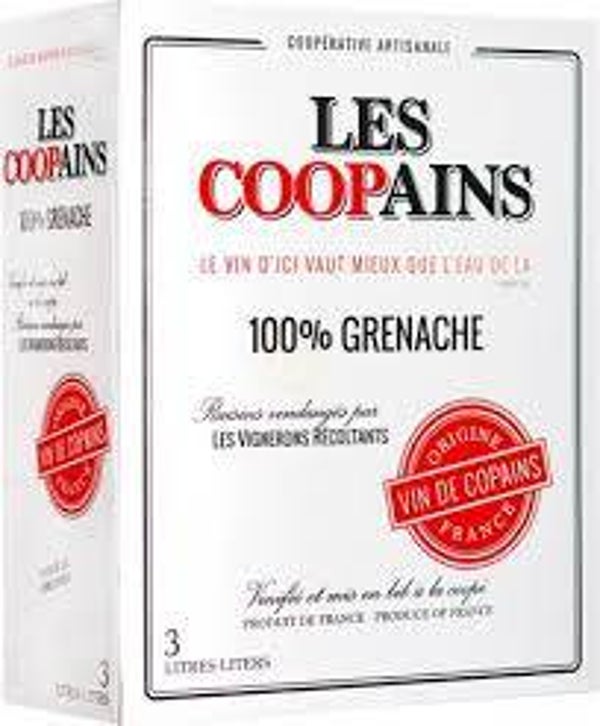 Cévennes Blanc IGP "Les Coopains" Chardonnay - Castelbarry BAG IN BOX 10L