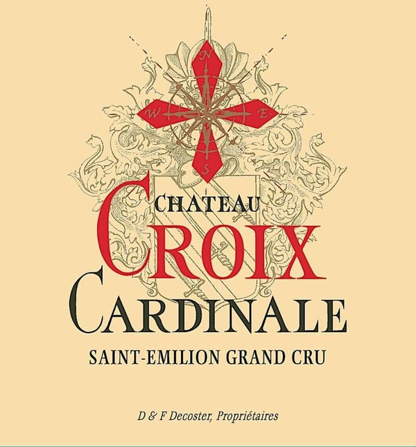 MAGNUM Château Croix Cardinale 2016 Saint Emilion Grand Cru 1,5L