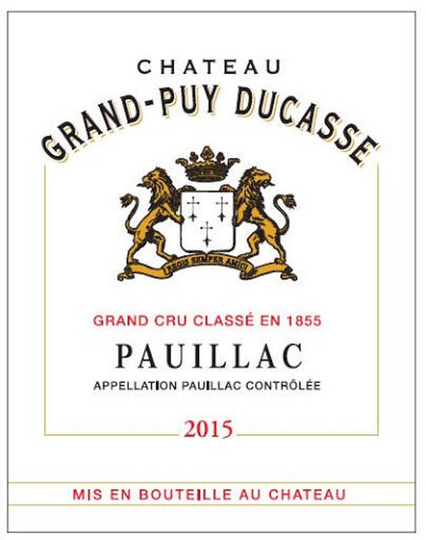 Château Grand Puy Ducasse 2020 Pauillac Grand Cru Classé 0,75L