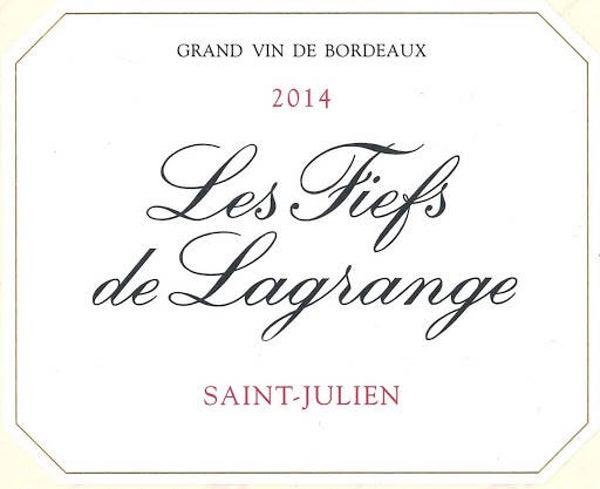 Château Lagrange "Les Fiefs" 2021 Saint Julien 0,75L