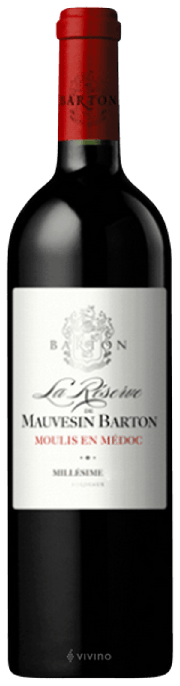 Château Mauvesin Barton " La Réserve " 2015 Moulis en Médoc - Bordeaux France 0,75L