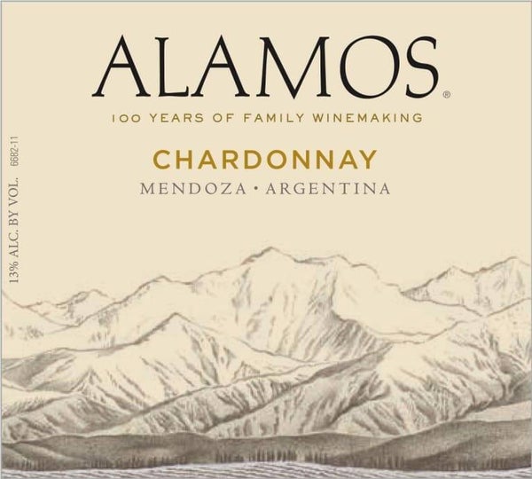 Alamos Chardonnay - Catena Zapata - Valle de Uco - Argentina 0,75L