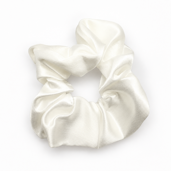 White Scrunchie
