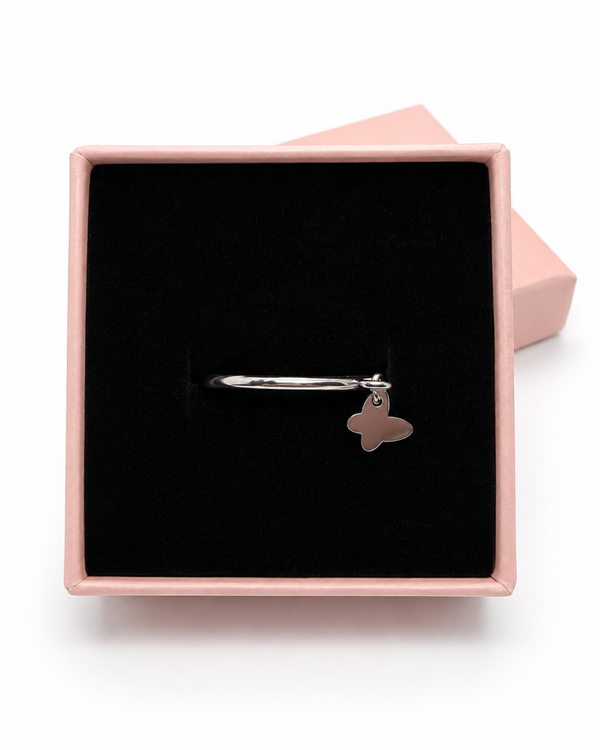 Butterfly Charm Ring