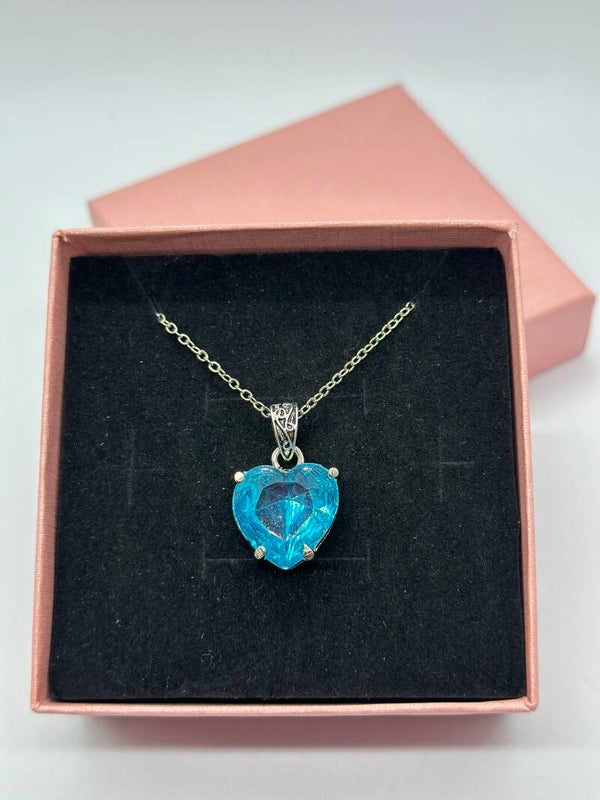 Blue Jewel Necklace