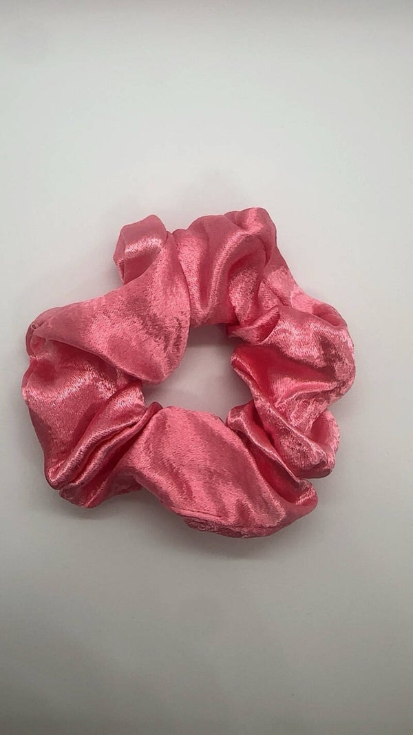 Medium Pink Scrunchie