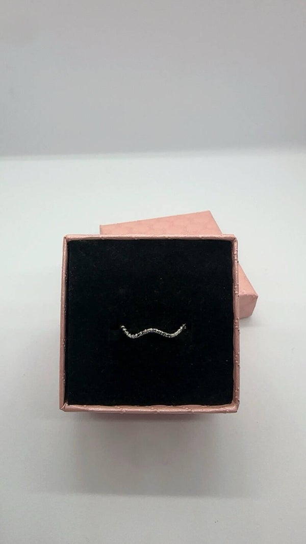 Striped Wave Ring
