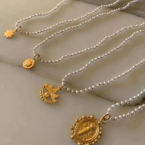 Tiny Pearl Necklace
