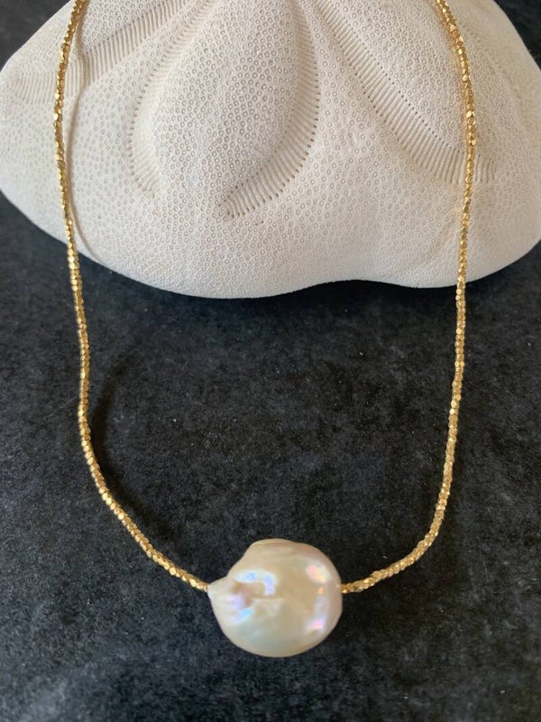 Keshi Pearl Necklace