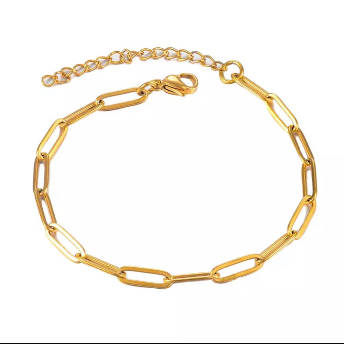 Armband - SCHAKEL (goud)