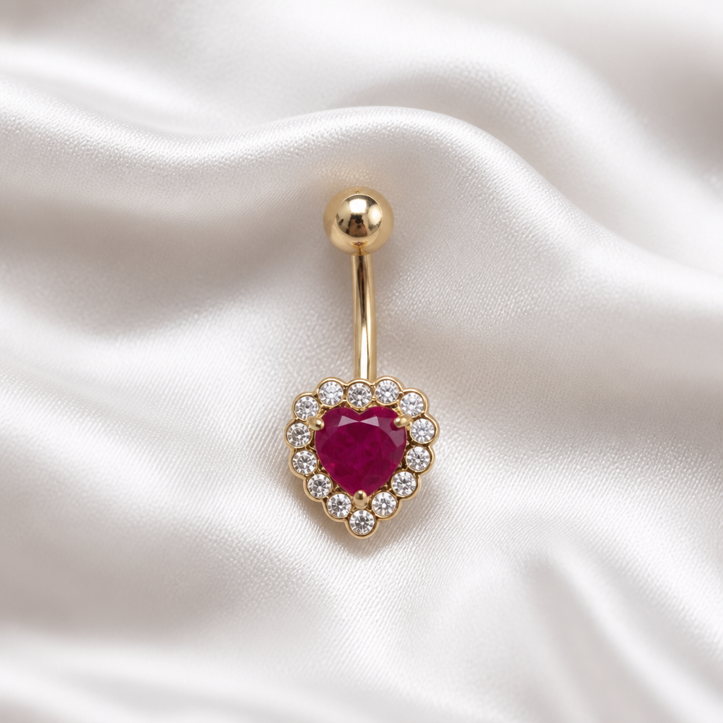 14K Yellow Gold Pircing