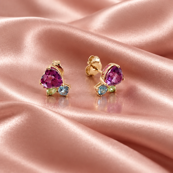 14K Yellow Gold Earrings