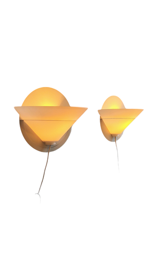 Set of 2 Dijkstra vintage wall lamps SOLD