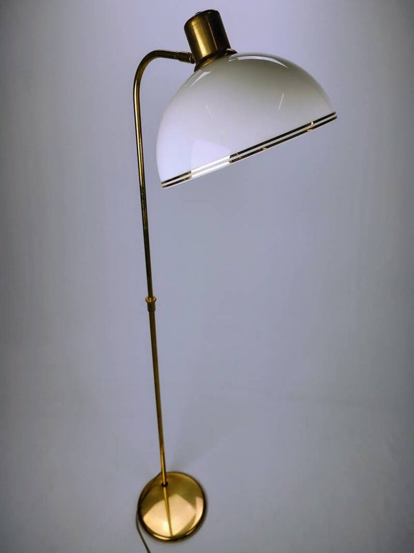 Vintage 1970s brass floor lamp SOLD