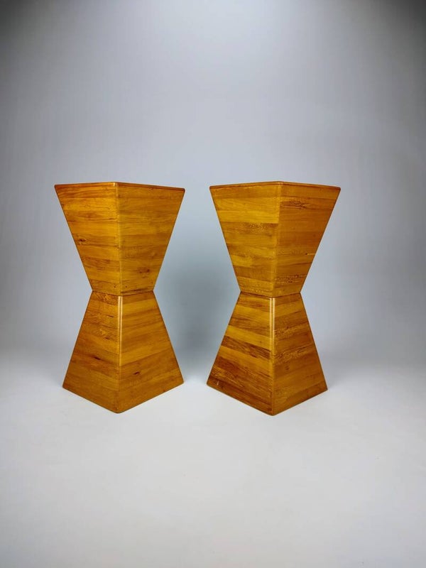 Set of 2 pedestals or sidetables SOLD