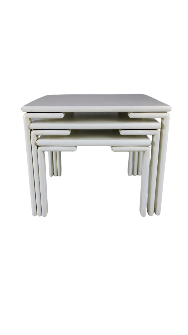Post-modern 1980s nesting tables