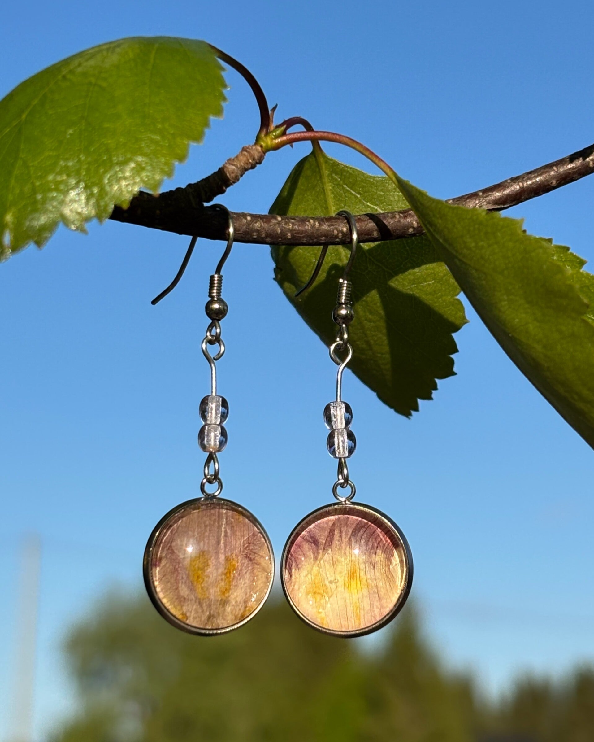 Isoleijonankita vaaleanlila liloin helmin XL