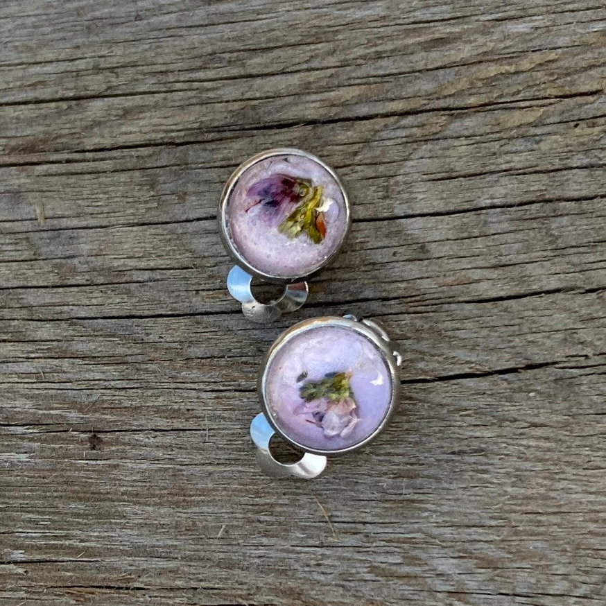 Kanerva klipsikorvakoru vaaleanpunainen