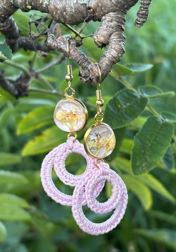 AuneMatilda kullattu Tuomenkukka vaaleanpunainen