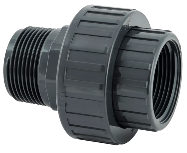 PVC 3/3 koppeling PN10 - 2" bi dr x bu dr - RU2FM