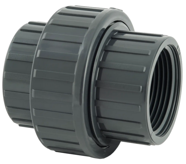 PVC 3/3 koppeling PN10 - 3/4" bi dr - RU3/4