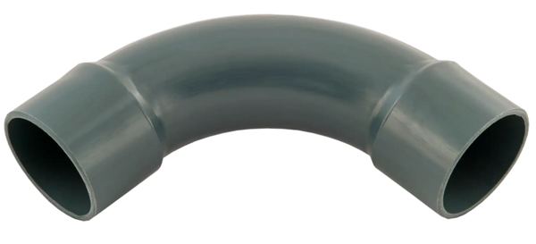 PVC Bocht 90° handgevormd PN10 - 50mm - BEND9050
