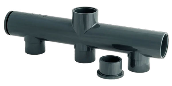PVC Zwembad collector PN16 - 50/63mm
