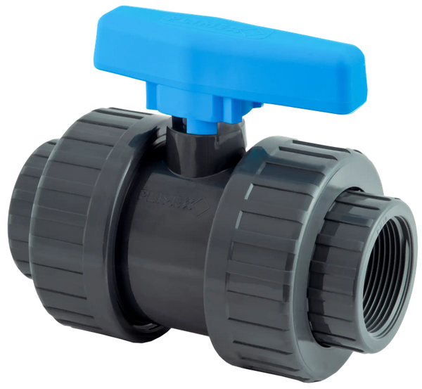 PVC  Kogelkraan PN10 - 3" bi dr - VAV3
