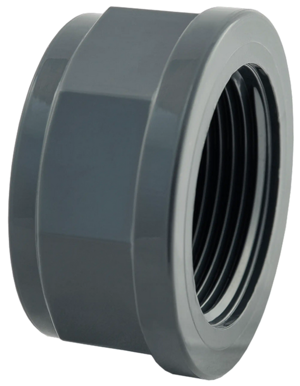 PVC Draadkap PN10 - 3/8" bi dr - BF3/8