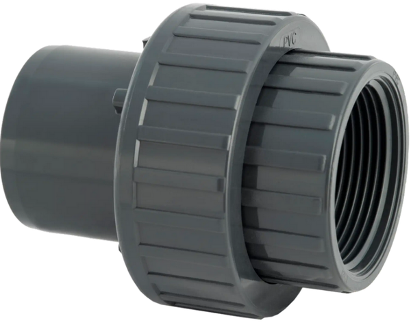 PVC 3/3 koppeling PN10 - 63/50x2" spie/mof x bi dr - RUF63502