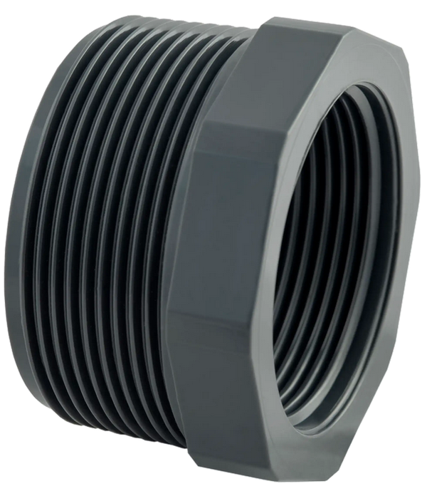 PVC Soknippel PN10 - 1/2"x1/4" bi dr x bu dr - RMFC1/21/4