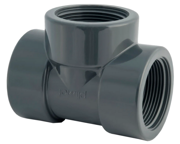 PVC T-stuk 90° PN10 - 1"1/2 bi dr - T9011/2