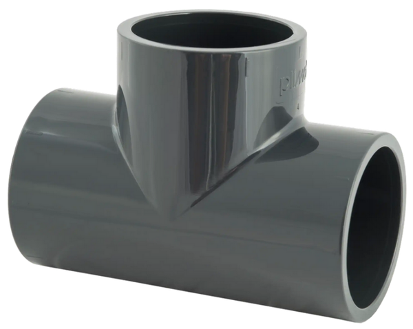 PVC T-stuk 90° PN16 - 50mm - T9050