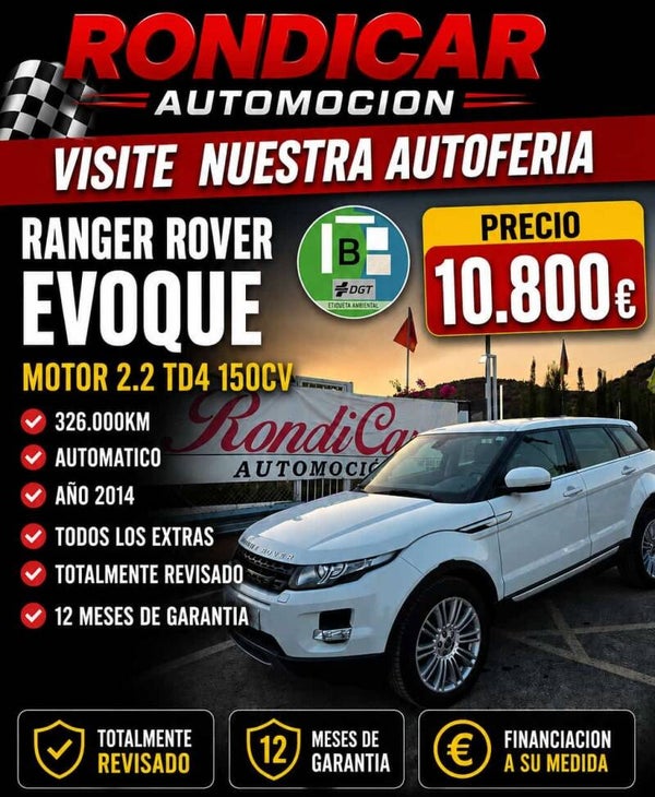 RANGE ROVER EVOQUE 2.2