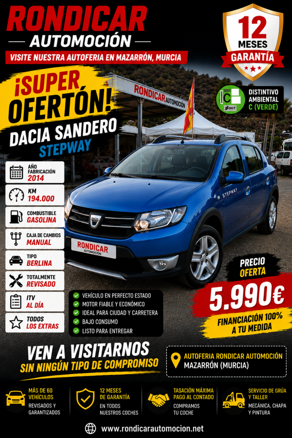 DACIA SANDERO STEPWAY