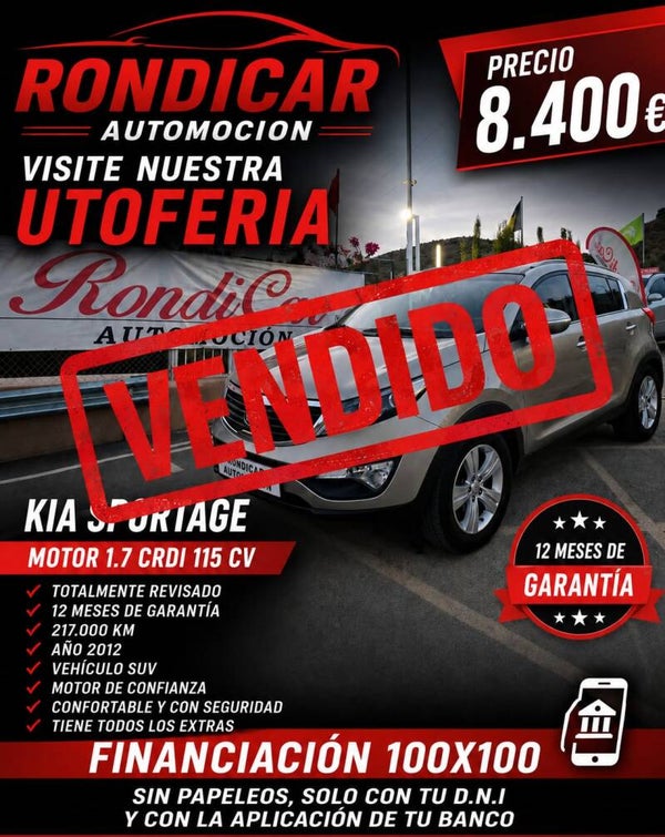 KIA SPORTAGE MOTOR 1.7 CRDI 115CV