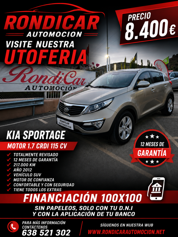 KIA SPORTAGE MOTOR 1.7 CRDI 115CV