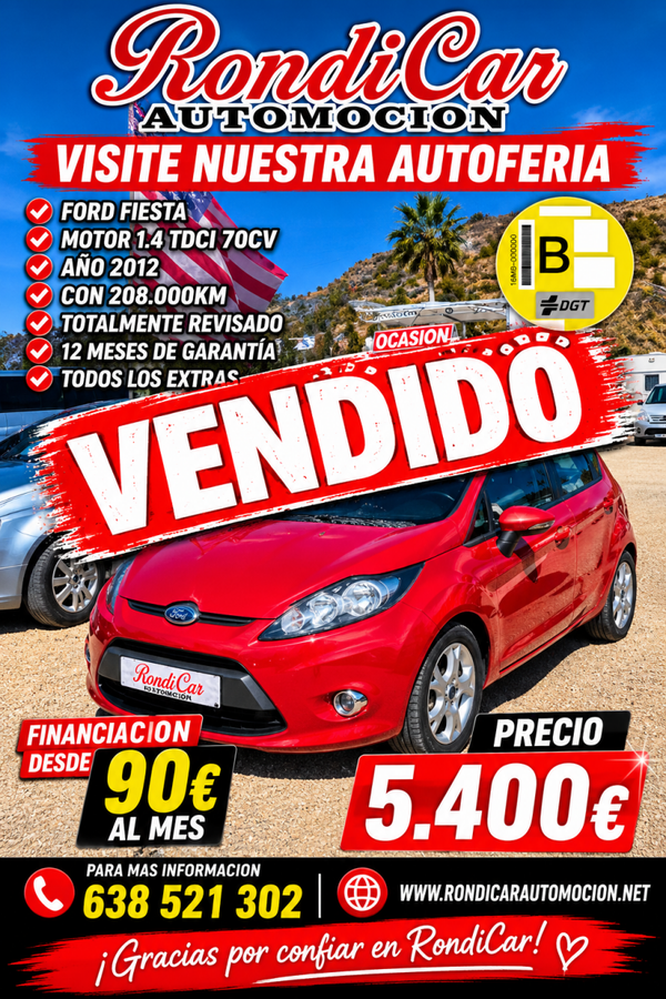 FORD FIESTA 1.4 TDCI