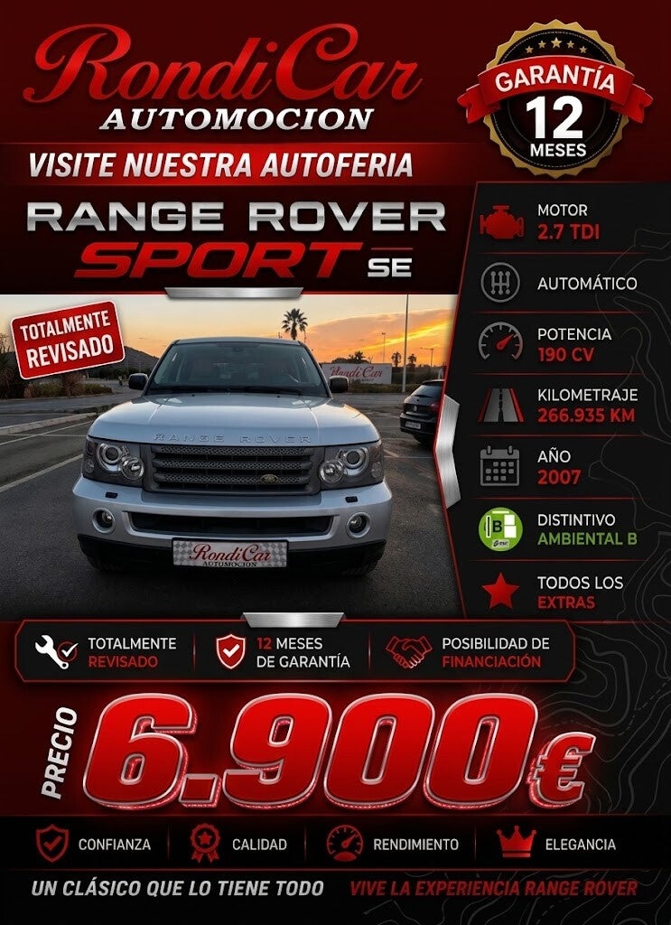 RANGE ROVER SPORT SE