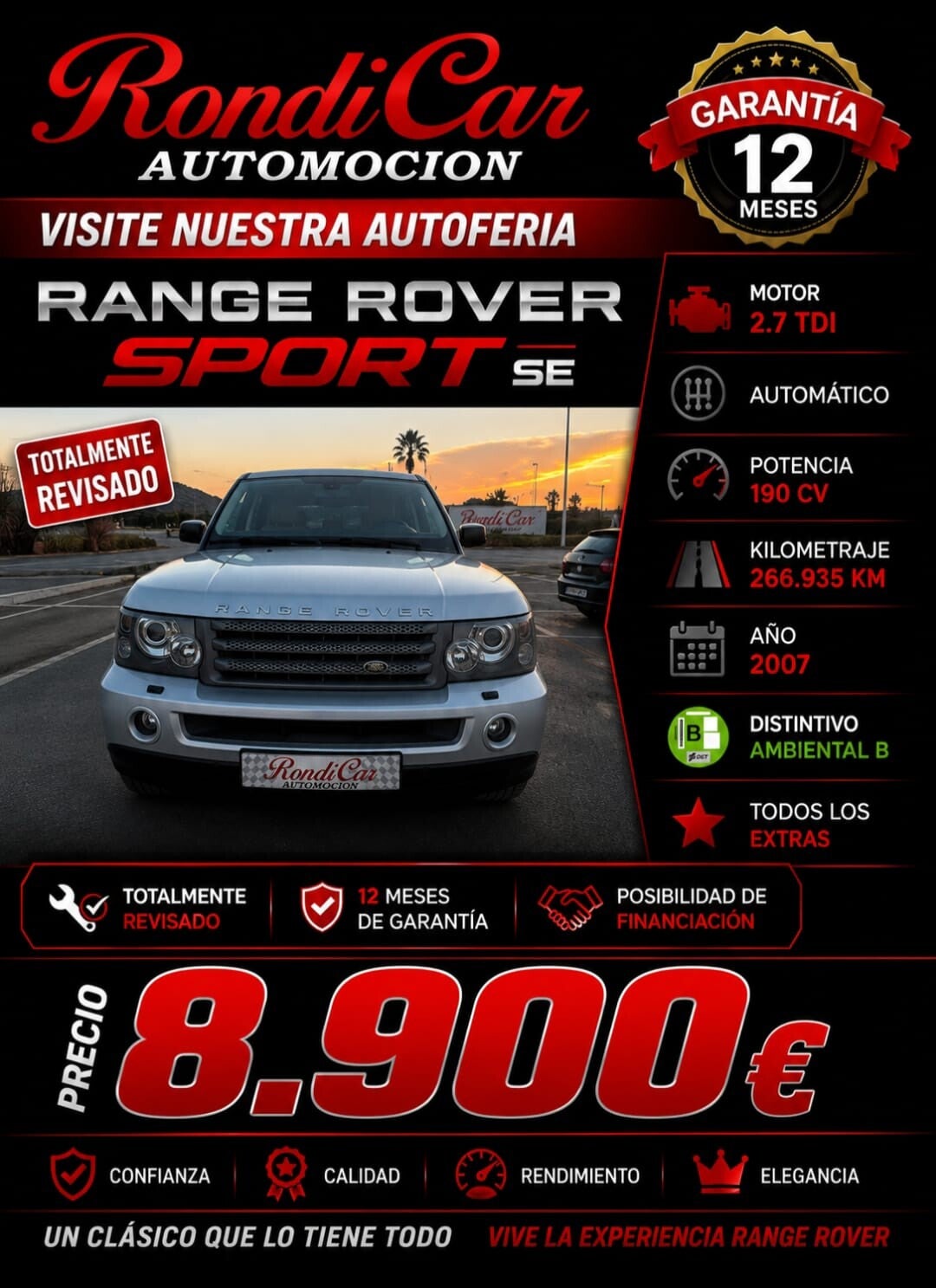RANGE ROVER SPORT SE