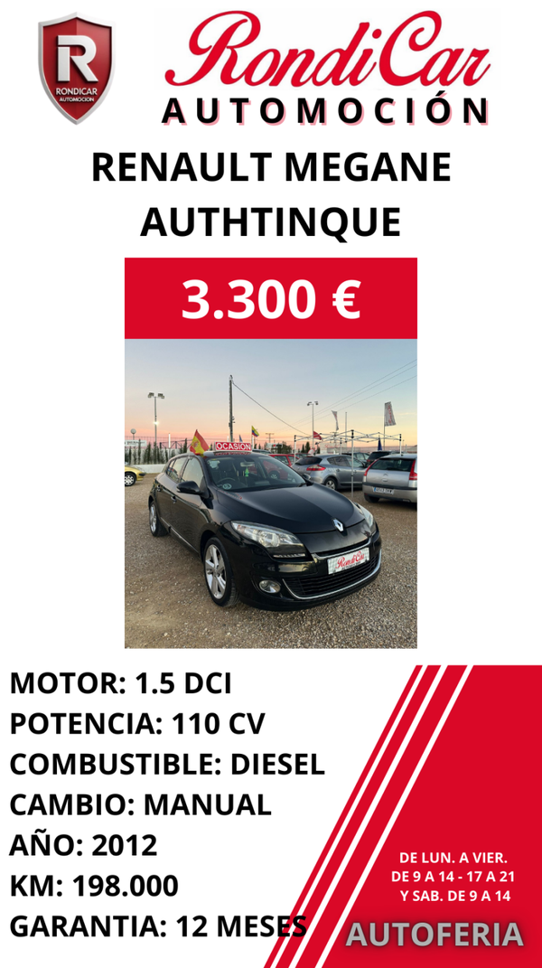 RENAULT MEGANE AUTHTINQUE