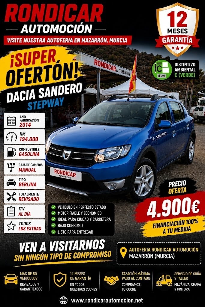 DACIA SANDERO STEPWAY