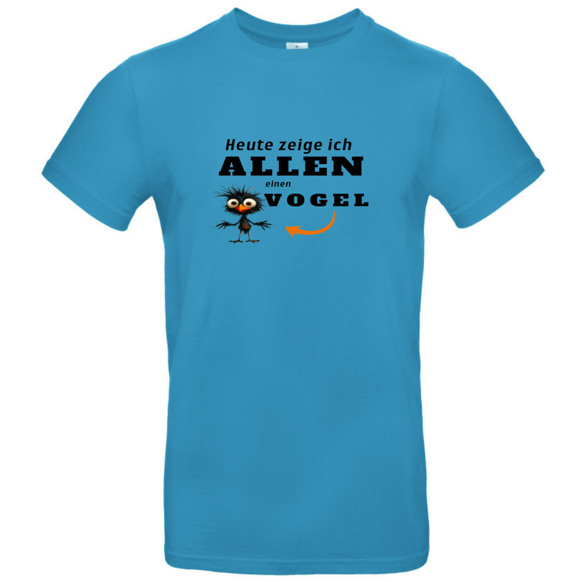 Heute zeige ich allen einen Vogel