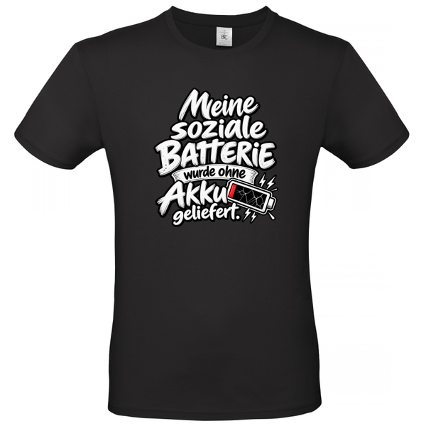 Meine soziale Batterie wurde ohne Akku geliefert