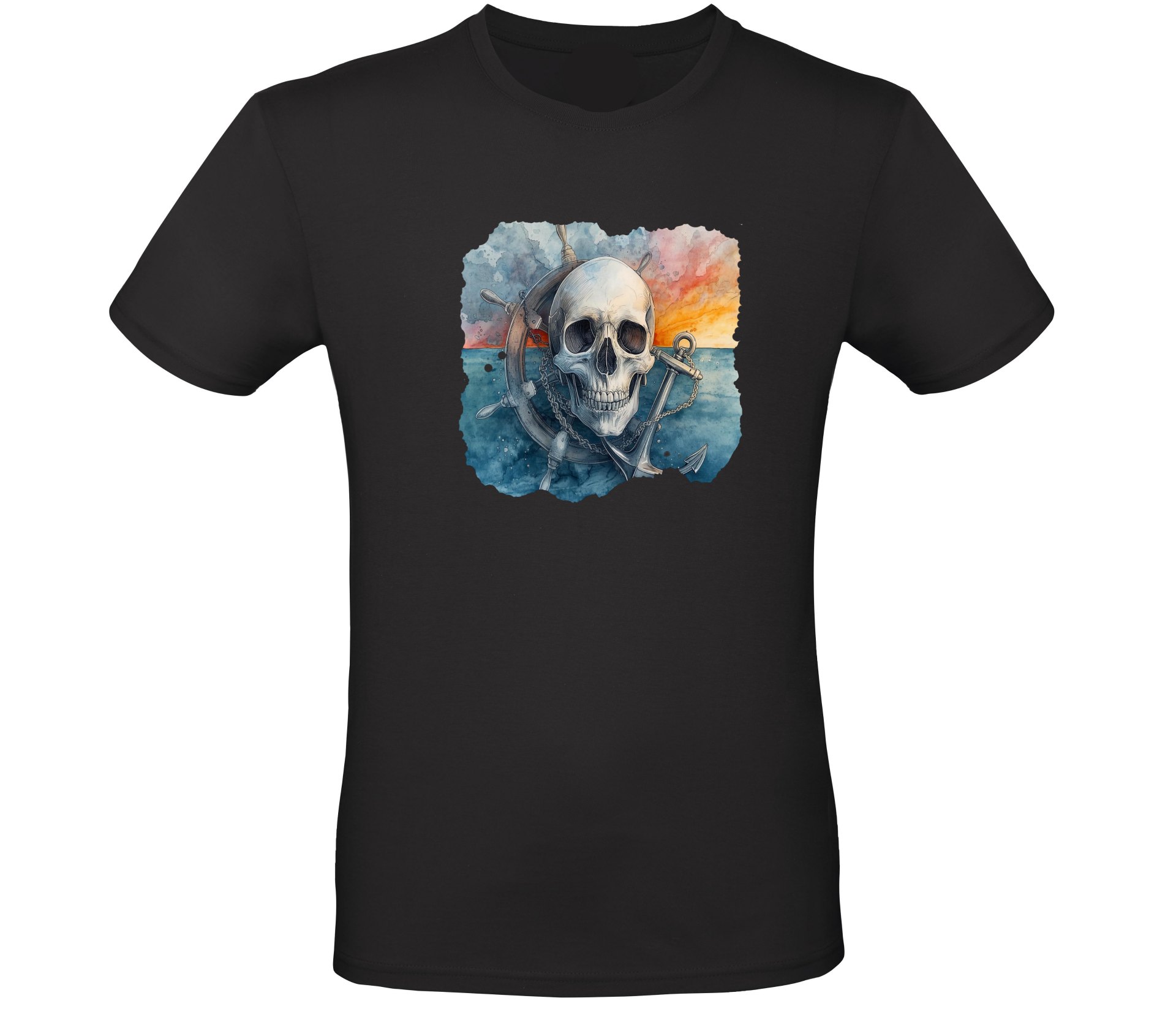 Totenkopf Ruder Anker