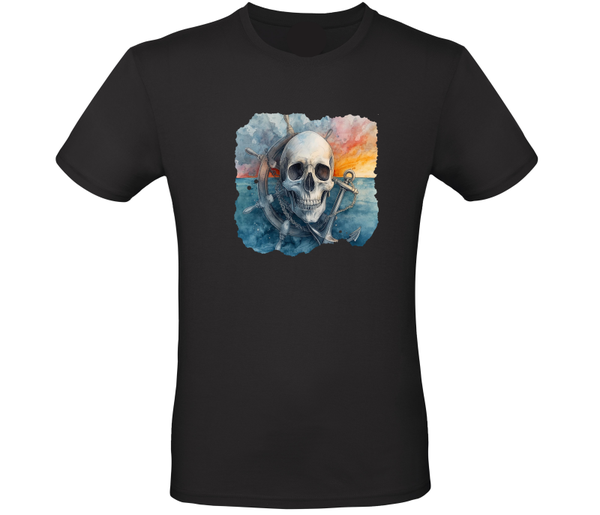 Totenkopf Ruder Anker