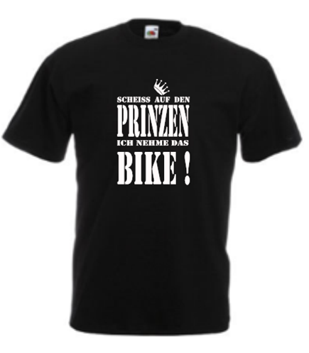 Scheiss auf den Prinzen ich nehme das Bike!